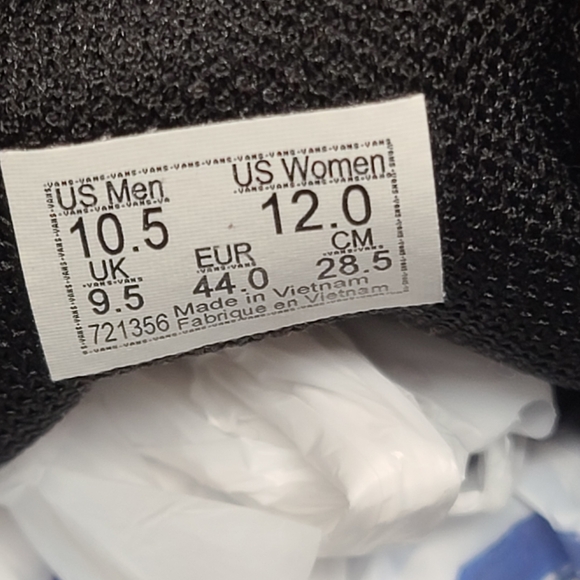 Vans Era Blotched Comfy Cush skateboard sneakers size 10 1/2 - Picture 8 of 9